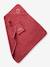Badcape + washand personaliseerbaar Oeko-Tex® blauwgroen+framboos+medium blauw+oker+poederroze+wit+zeegroen - vertbaudet enfant 