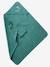 Badcape + washand personaliseerbaar Oeko-Tex® blauwgroen+framboos+medium blauw+oker+poederroze+wit+zeegroen - vertbaudet enfant 