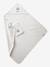 Badcape + washand personaliseerbaar Oeko-Tex® blauwgroen+framboos+medium blauw+oker+poederroze+wit+zeegroen - vertbaudet enfant 