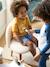 Set van 2 Oeko-Tex® pyjama's voor jongens met walvissen Set mosterd en blauw - vertbaudet enfant 