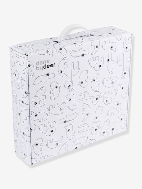 5-delige DONE BY DEER Goodie Box serviesset in silicone meerkleurig - vertbaudet enfant 