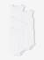 Set van 5 interlock rompertjes voor baby set wit - vertbaudet enfant 