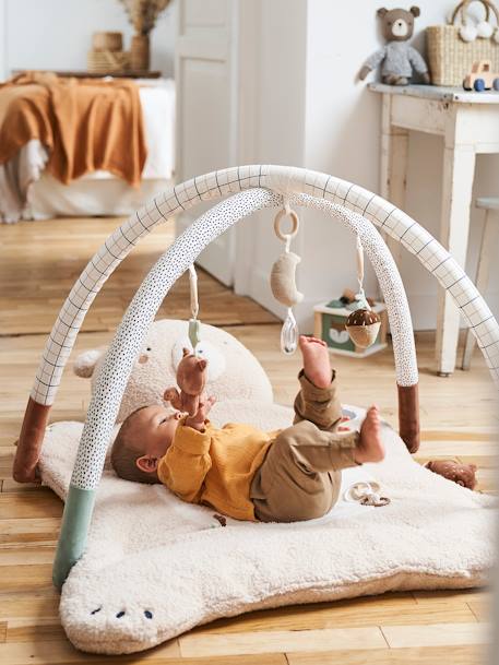 Speelkleed GREEN FOREST Grijs+wit - vertbaudet enfant 