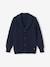Jongensvest van parelbreisel MARINEBLAUW - vertbaudet enfant 
