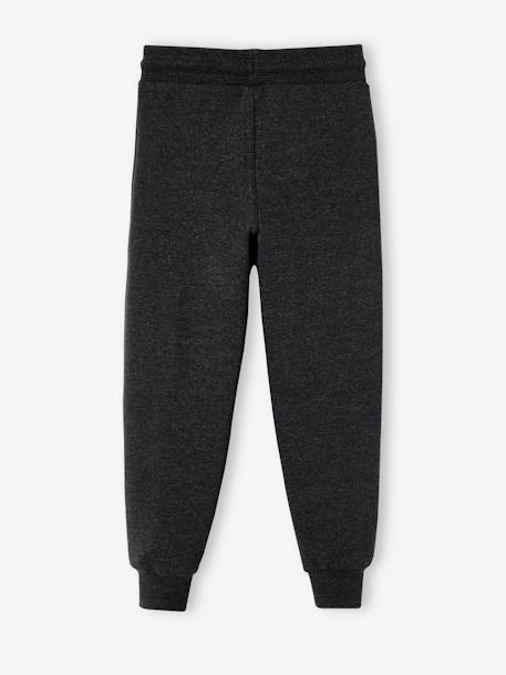 Joggingbroek van molton jongens dennen+donker leisteenblauw+gemêleerd zwart+grijs+marineblauw, gechineerd+middenblauw+oker+zwart - vertbaudet enfant 