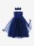 Verkleedkleren prinses met sluier en kroon goudkleurig+groen+roze - vertbaudet enfant 