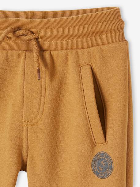 Joggingbroek van molton jongens dennen+donker leisteenblauw+gemêleerd zwart+grijs+marineblauw, gechineerd+middenblauw+oker+zwart - vertbaudet enfant 