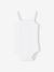 Set met 5 rompers met fijne bretels in interlock set wit - vertbaudet enfant 