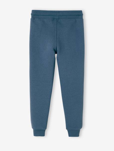 Joggingbroek van molton jongens dennen+donker leisteenblauw+gemêleerd zwart+grijs+marineblauw, gechineerd+middenblauw+oker+zwart - vertbaudet enfant 