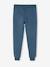 Joggingbroek van molton jongens dennen+donker leisteenblauw+gemêleerd zwart+grijs+marineblauw, gechineerd+middenblauw+oker+zwart - vertbaudet enfant 