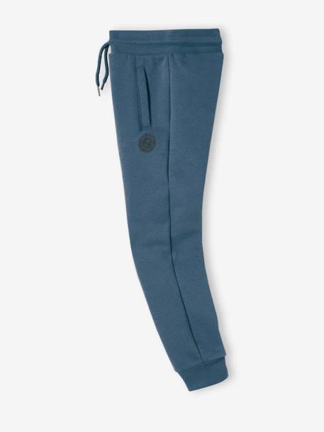 Joggingbroek van molton jongens dennen+donker leisteenblauw+gemêleerd zwart+grijs+marineblauw, gechineerd+middenblauw+oker+zwart - vertbaudet enfant 
