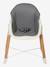Hoge ontwikkelingsstoel 2 hoogtes vertbaudet High & Low blauw+Grijs/hout - vertbaudet enfant 