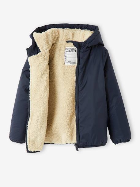 3-in-1-parka voor baby met afneembaar vest kaki+korstmos+Marinegrijs+pecannoot - vertbaudet enfant 