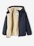 3-in-1-parka voor baby met afneembaar vest kaki+korstmos+Marinegrijs+pecannoot - vertbaudet enfant 