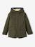 3-in-1-parka voor baby met afneembaar vest kaki+korstmos+Marinegrijs+pecannoot - vertbaudet enfant 