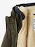 3-in-1-parka voor baby met afneembaar vest kaki+korstmos+Marinegrijs+pecannoot - vertbaudet enfant 