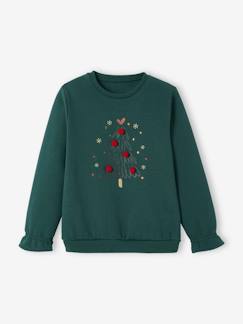Sweat kerstsweater voor meisjesS  - vertbaudet enfant