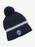 Set muts + snood + handschoenen voor jongens van geribbeld tricot marine - vertbaudet enfant 