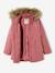 3-in-1 parka met capuchon meisje DARK GREEN+groengrijs+kaki+PURPLE DARK+salie+zwart - vertbaudet enfant 