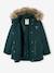 3-in-1 parka met capuchon meisje DARK GREEN+groengrijs+kaki+PURPLE DARK+salie+zwart - vertbaudet enfant 