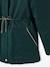 3-in-1 parka met capuchon meisje DARK GREEN+groengrijs+kaki+PURPLE DARK+salie+zwart - vertbaudet enfant 