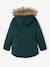 3-in-1 parka met capuchon meisje DARK GREEN+groengrijs+kaki+PURPLE DARK+salie+zwart - vertbaudet enfant 