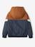 Windjack colorblock voor jongens COLORBLOCK ZEEM+groen - vertbaudet enfant 