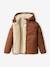 3-in-1-parka voor baby met afneembaar vest kaki+korstmos+Marinegrijs+pecannoot - vertbaudet enfant 