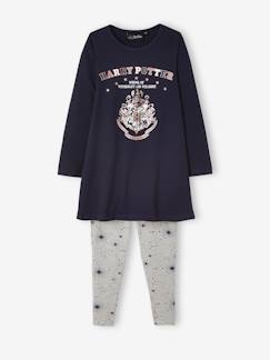 Meisje-Pyjama, surpyjama-Meisjesset nachthemd + legging Harry Potter