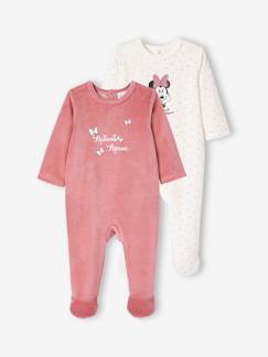 Baby-Pyjama, surpyjama-Set van 2 Disney® Minnie® slaappakjes voor meisjes