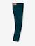 Slim fit meisjesbroek Morphologik heupomtrek LARGE groen - vertbaudet enfant 