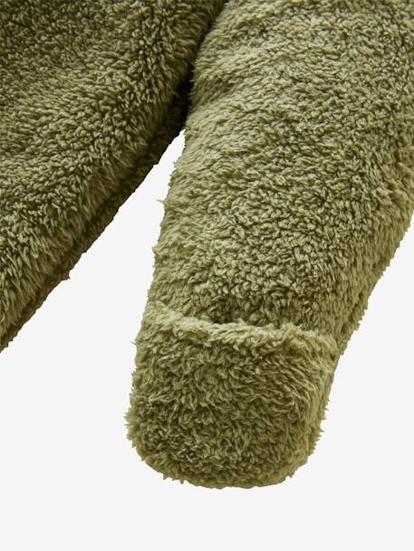 Speciale Oeko-Tex? microvezel slaapzak beige+groen - vertbaudet enfant 