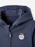 Sportieve meisjessweater met rits en capuchon. blauw - vertbaudet enfant 