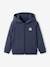 Sportieve meisjessweater met rits en capuchon. blauw - vertbaudet enfant 
