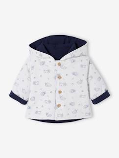 Baby-Trui, vest, sweater-Vest-Omkeerbaar jasje voor baby met capuchon