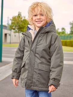 -3-in-1-parka voor baby met afneembaar vest