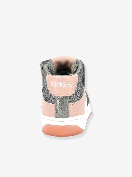 Sneakers voor kinderen Kickalien KICKERS® grijs+kaki+marineblauw - vertbaudet enfant 