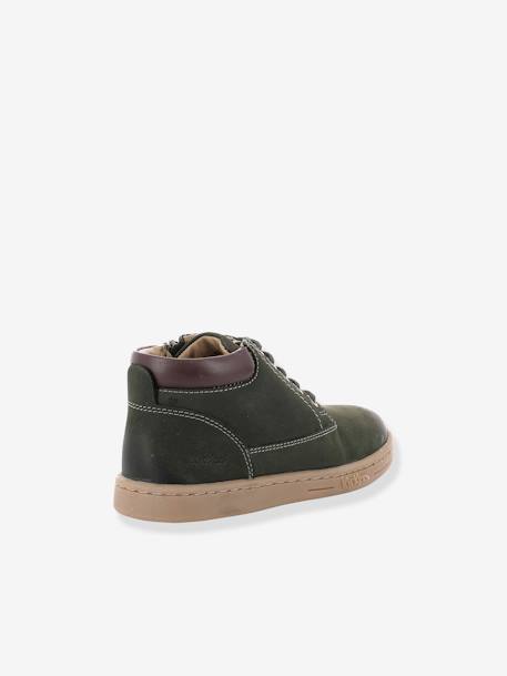 Boots Tackland KICKERS® voor jongens kaki - vertbaudet enfant 