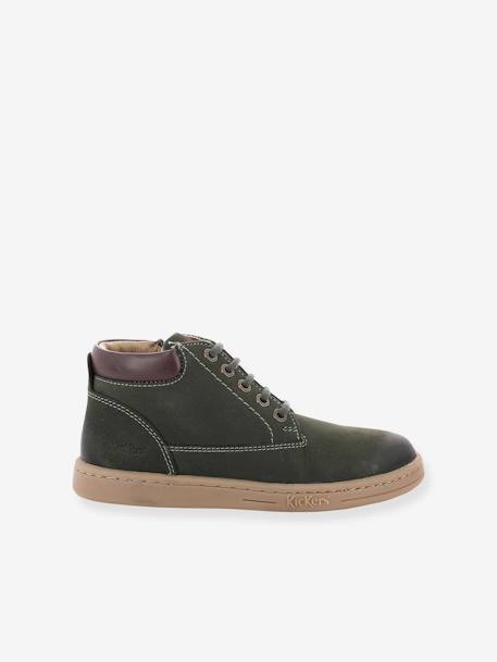 Boots Tackland KICKERS® voor jongens kaki - vertbaudet enfant 