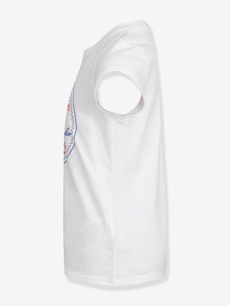 Kinder-T-shirt Chuck Patch CONVERSE grijs+wit - vertbaudet enfant 