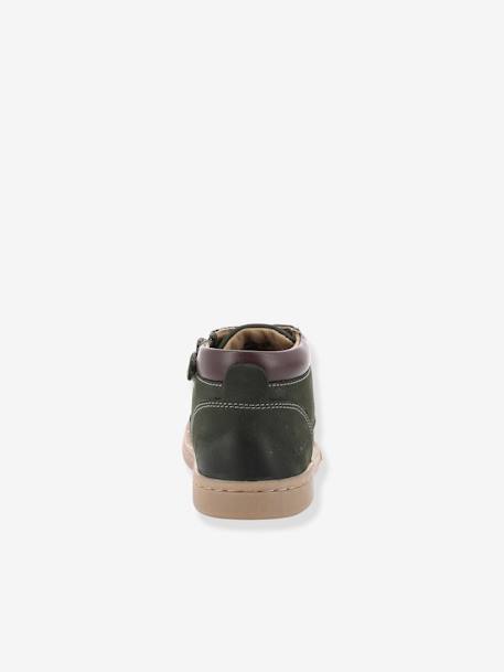 Boots Tackland KICKERS® voor jongens kaki - vertbaudet enfant 