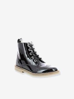 Schoenen-Meisje shoenen 23-38-Boots, laarsjes-Halfhoge, leren boots voor meisjes Tyrol KICKERS®