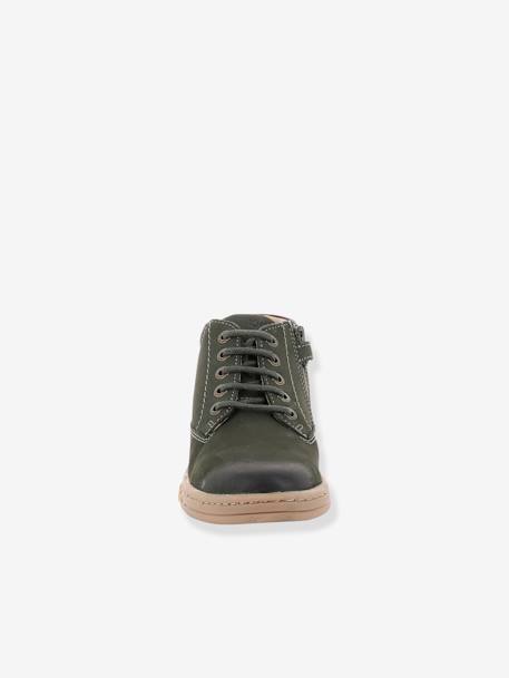 Boots Tackland KICKERS® voor jongens kaki - vertbaudet enfant 