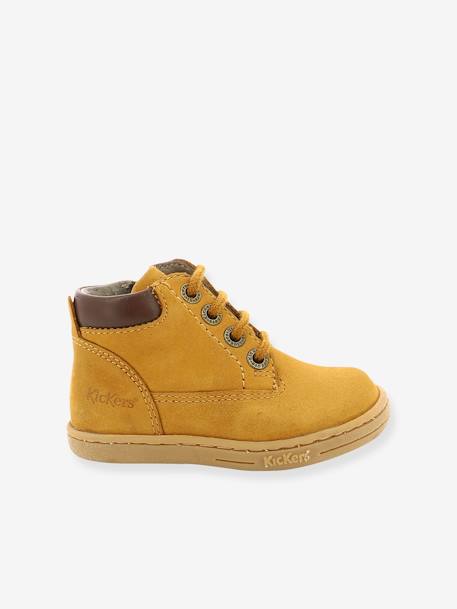 Boots Tackland KICKERS® voor jongens kaki - vertbaudet enfant 
