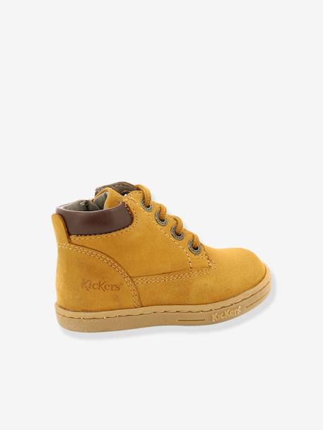 Boots Tackland KICKERS® voor jongens kaki - vertbaudet enfant 