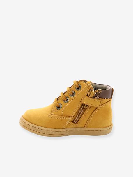 Boots Tackland KICKERS® voor jongens kaki - vertbaudet enfant 