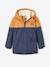 Technische parka met capuchon jongen hazelnoot+ketelbruin - vertbaudet enfant 