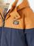 Technische parka met capuchon jongen hazelnoot+ketelbruin - vertbaudet enfant 