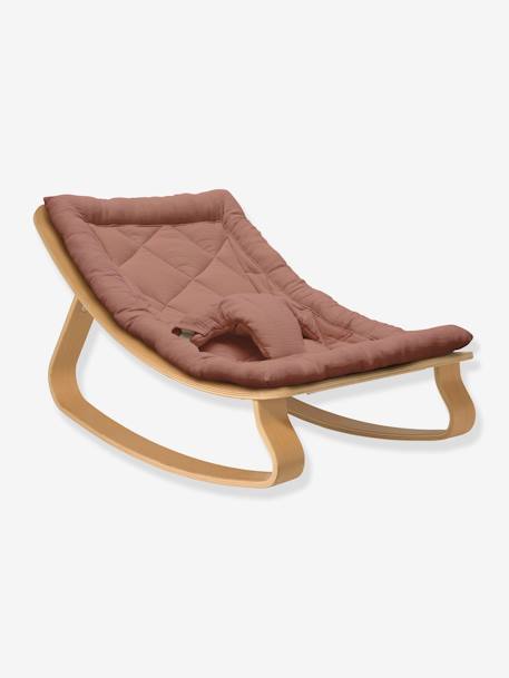 Wipstoel LEVO VAN CHARLIE CRANE CAMEL+ecru+grijs+rozen - vertbaudet enfant 