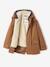 3-in-1-parka voor baby met afneembaar vest kaki+korstmos+Marinegrijs+pecannoot - vertbaudet enfant 